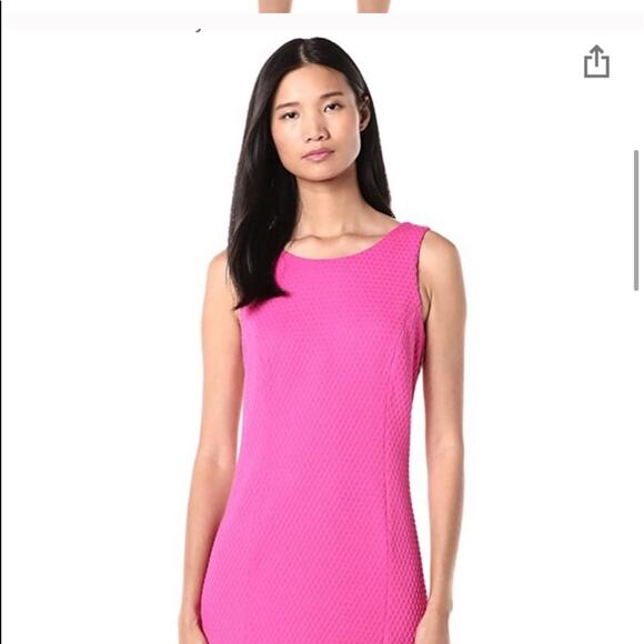 Pappagallo Sandy dress in Barbie HOT pink 10 NWT Barbiecore - Picture 4 of 13